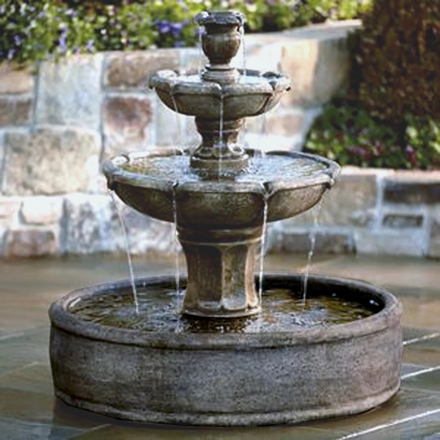 Florence & New Italian Art Company Positano Pond Cast Stone Fountain & Reviews | Wayfair | Wayfair North America
