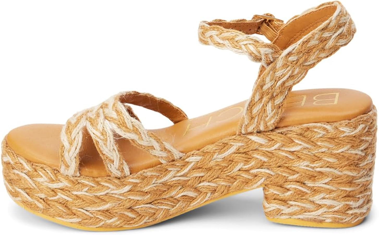 BEACH by Matisse Womens Mykonos Espadrille Platform Athletic Sandals Casual High Heel 3" & Up - B... | Amazon (US)