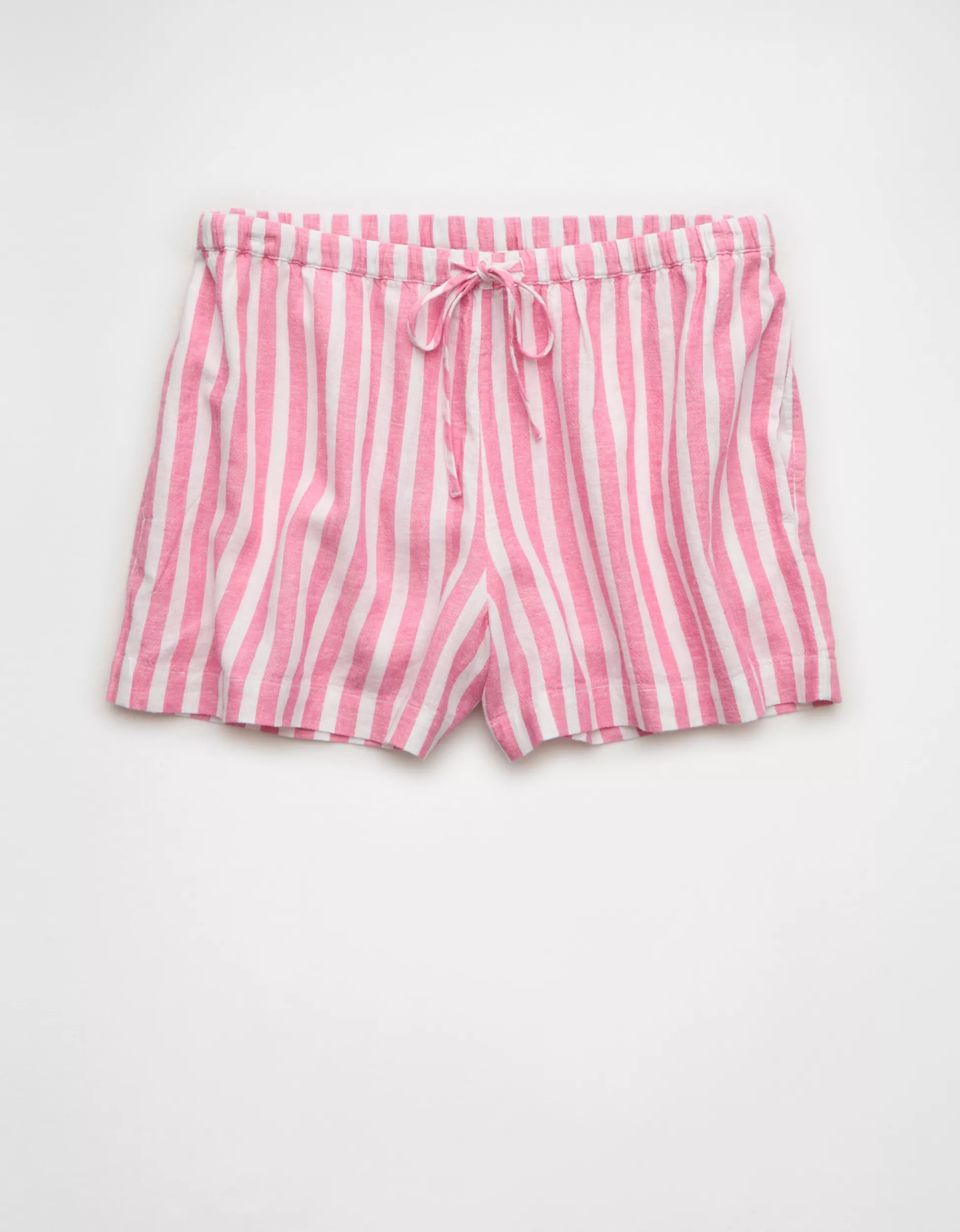 AE High-Waisted Linen-Blend Soft Short | American Eagle Outfitters (US & CA)