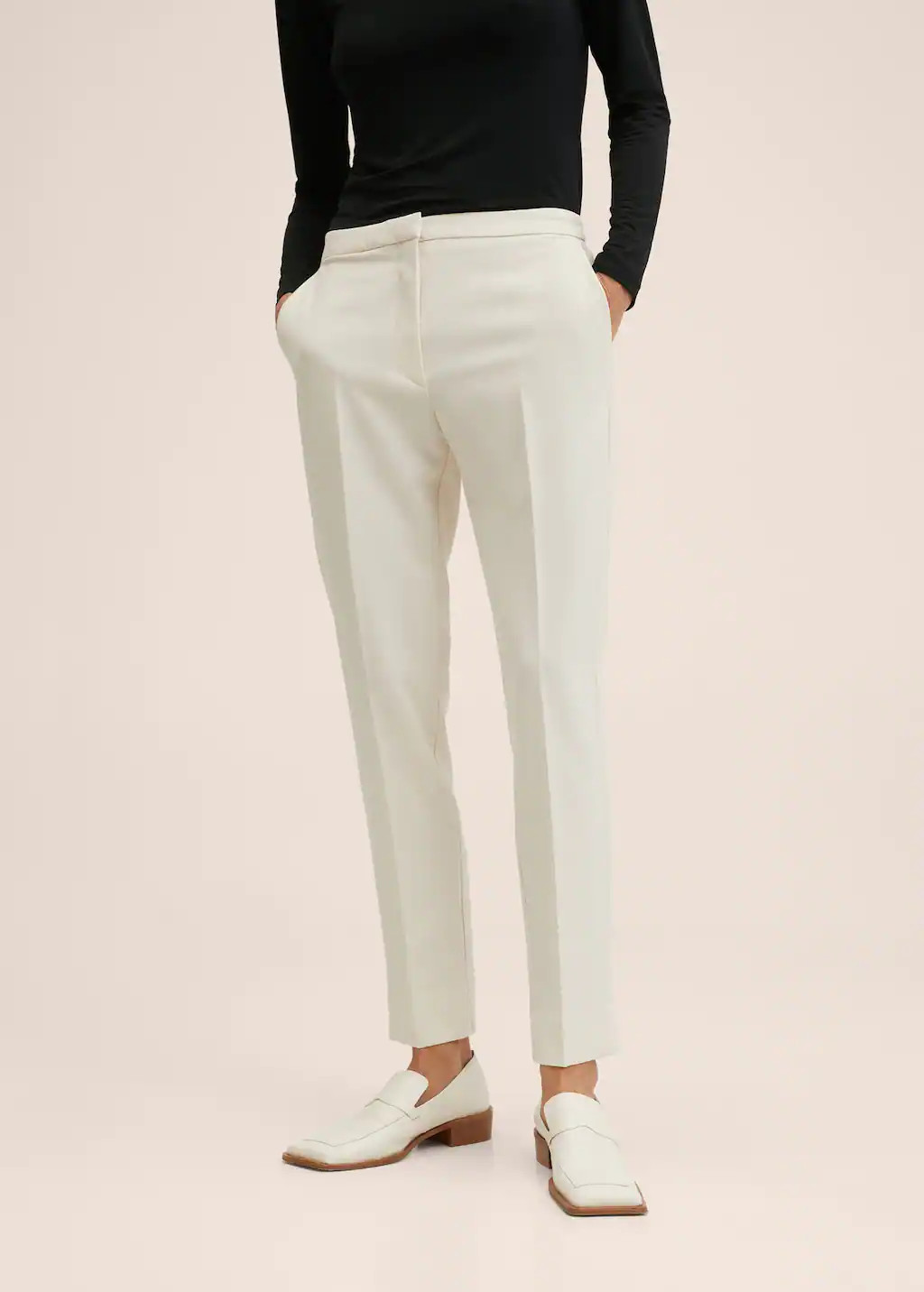 Pantaloni diritti completo | Mango IT