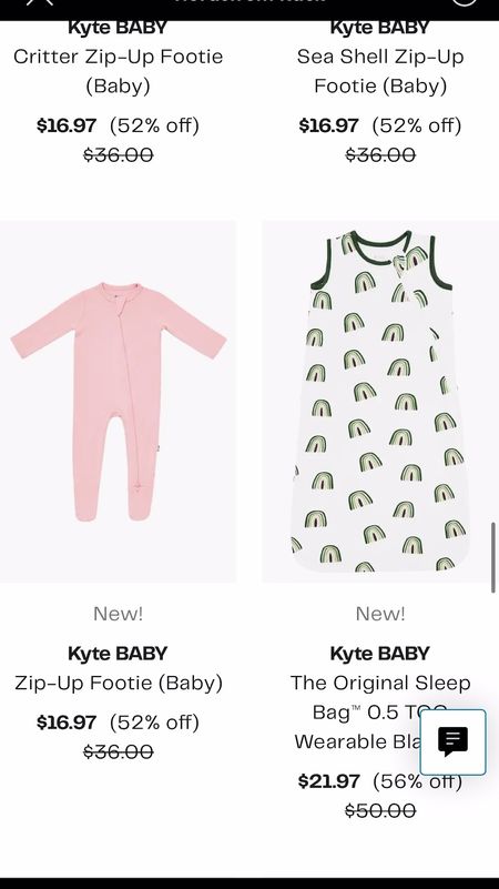 Kyte Baby Products on SUPER SALE only at Nordstrom Rack… items as low as $16 and $22! 😱 RUN. 

#LTKBaby #LTKFamily #LTKKids