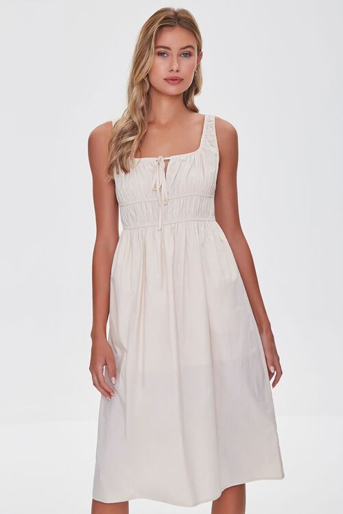 Ruched Tie-Front Dress | Forever 21 (US)