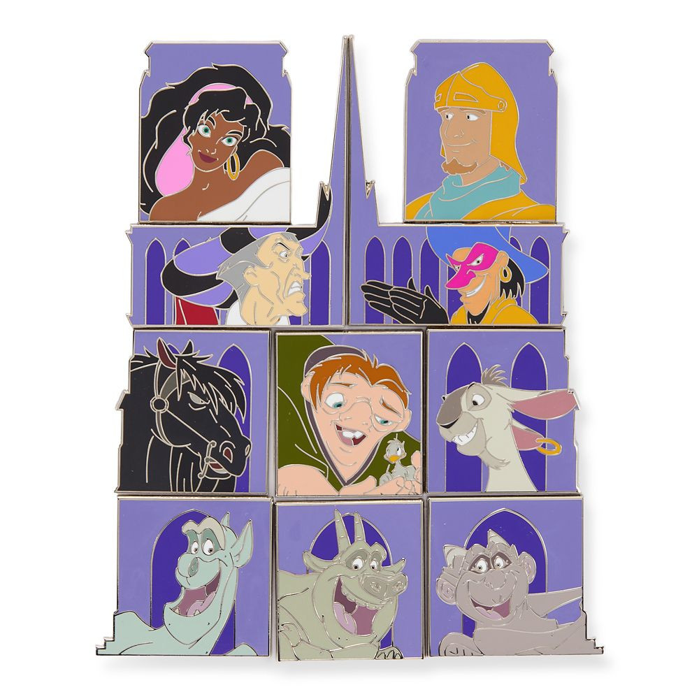 The Hunchback of Notre Dame 30th Anniversary Mystery Pin Blind Pack \u2013 2-Pc. \u2013 Limited R... | Disney Store
