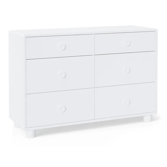 Mainstays Kids 6 Drawer Dresser, White | Walmart (US)
