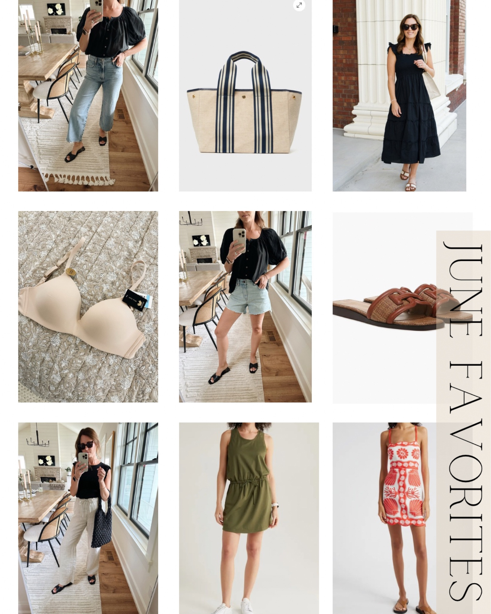 Wide leg jeans I’m in my smaller size, 25
Denim Shorts I’m in my smaller size, 25
Black top true to size, small
Black dress, true to size small
Black sleeveless top, true to size small
Linen pants run very big, I went down two size, Xxs 