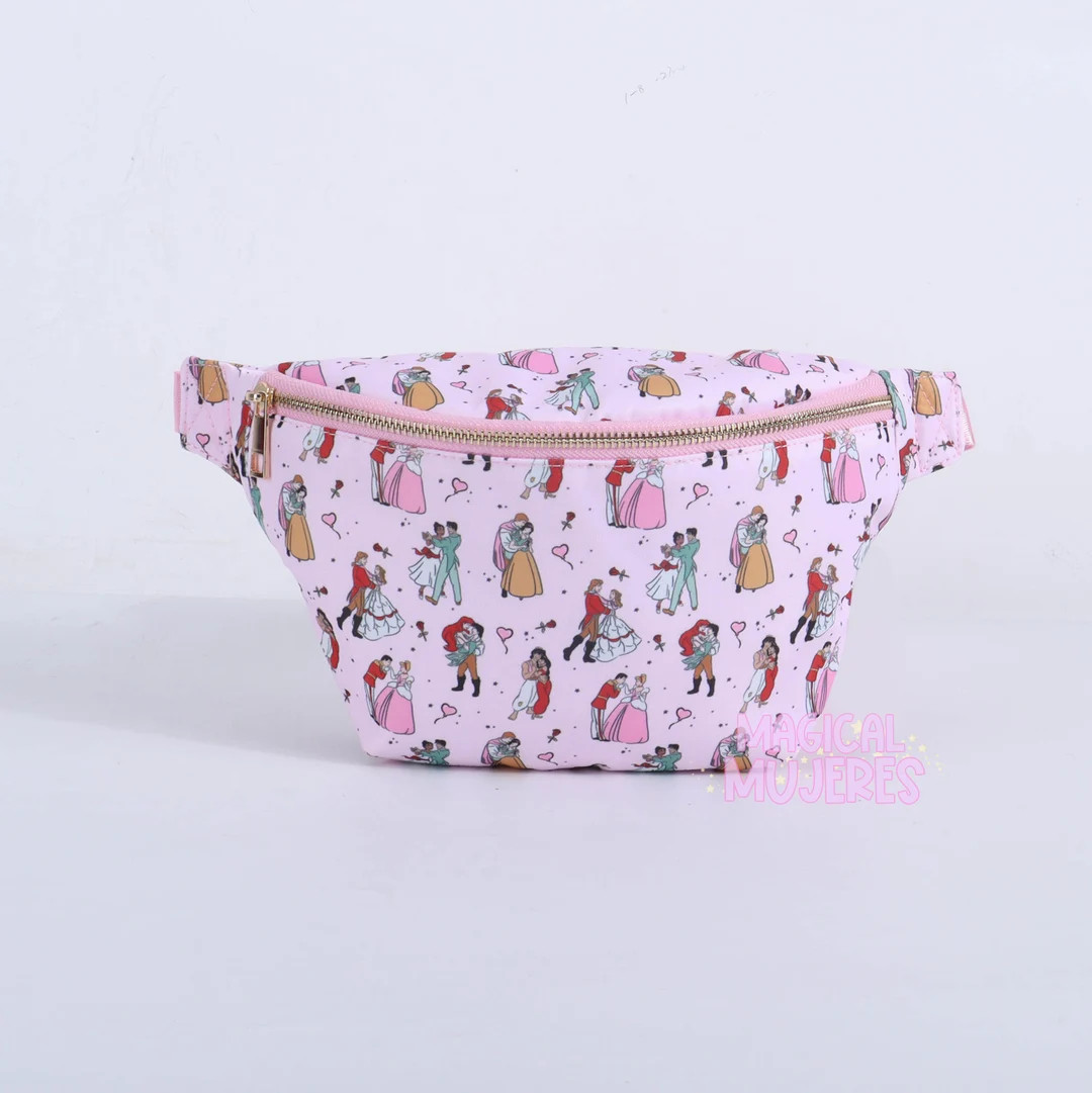 Ready to Ship Princess Couples Oversized Fanny Pack - Etsy | Etsy (US)