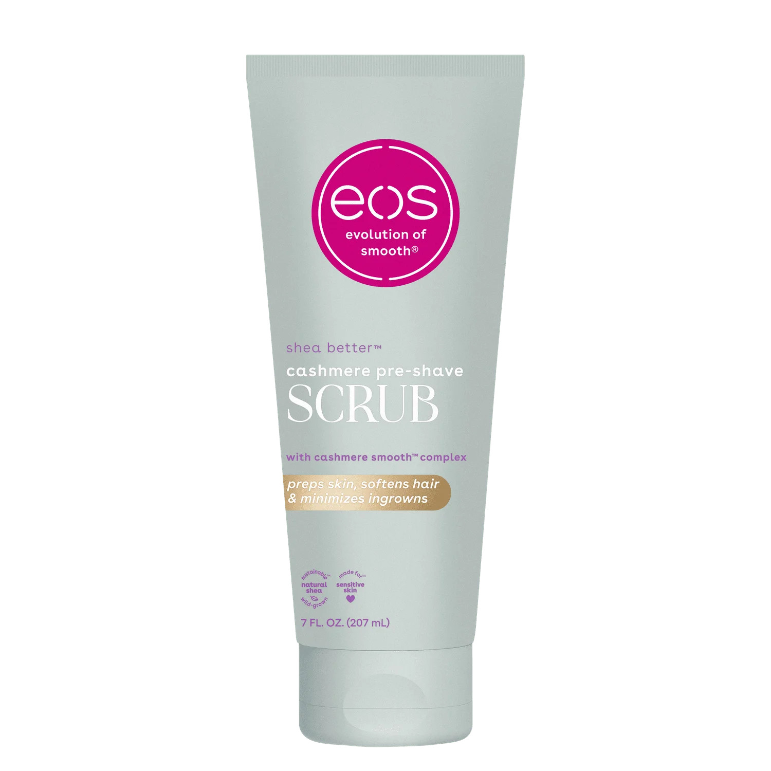 Eos Cashmere Skin Collection- Pre-Shave Body Scrub, Vanilla Cashmere, for Dryness, 7 oz | Walmart (US)