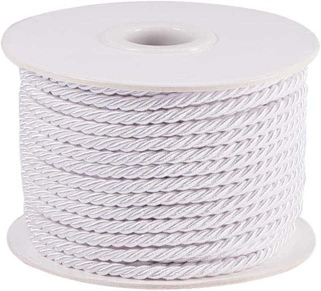 PH PandaHall 3mm/ 20 Yards Twisted Cord Rope Nylon Twisted Cord Trim Thread String for Home Déco... | Amazon (US)