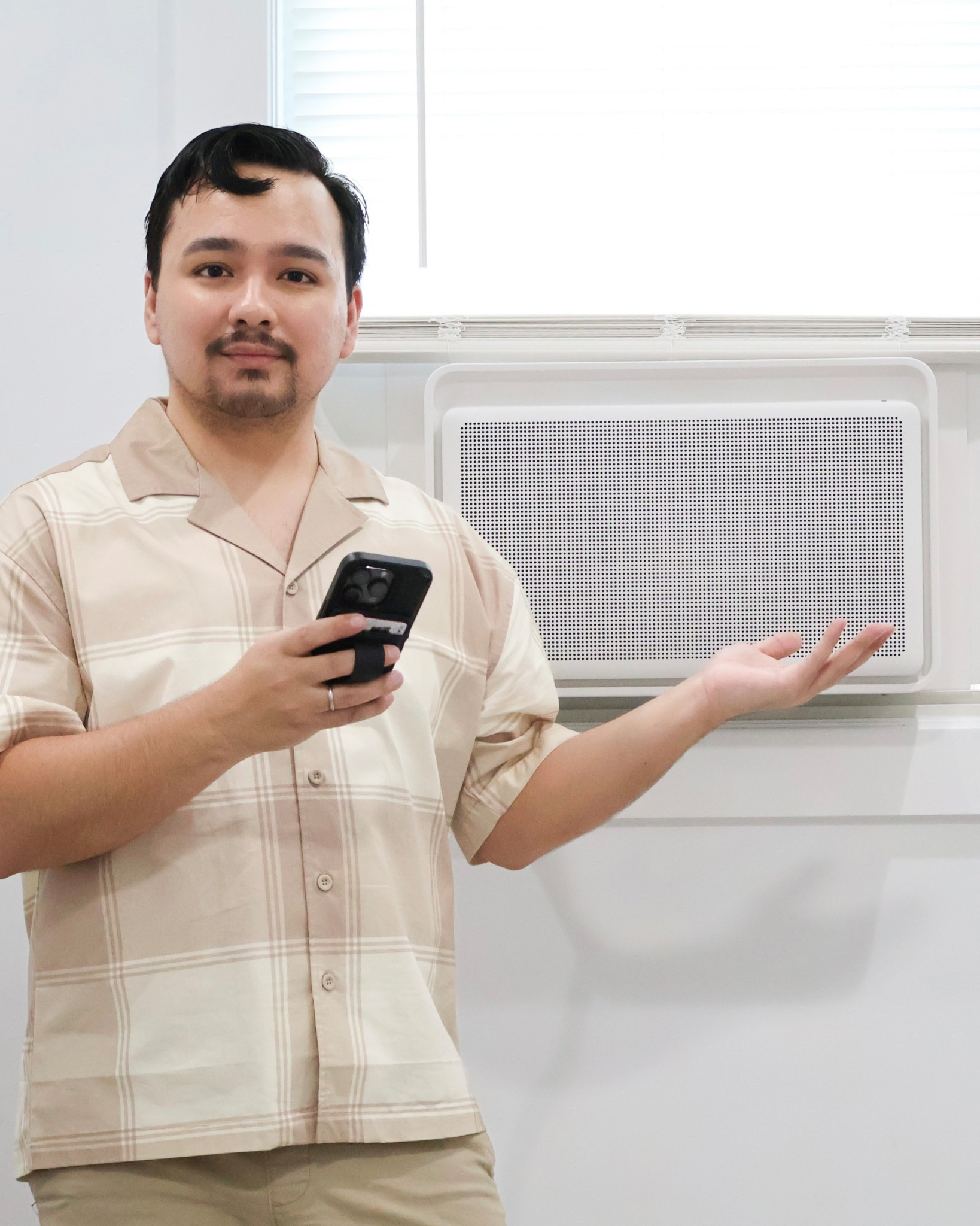 New AC, who dis? 😅 Watch my latest unprofessional DIY video on YouTube - where I try to install my new @windmillair unit. 🔧💨 (Link-In-Bio)