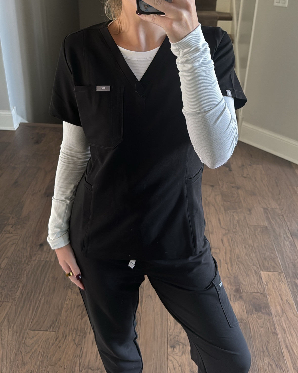 The comfiest scrubs for esthetics school! 👏🏻

#LTKStyleTip #LTKFitness #LTKWorkwear