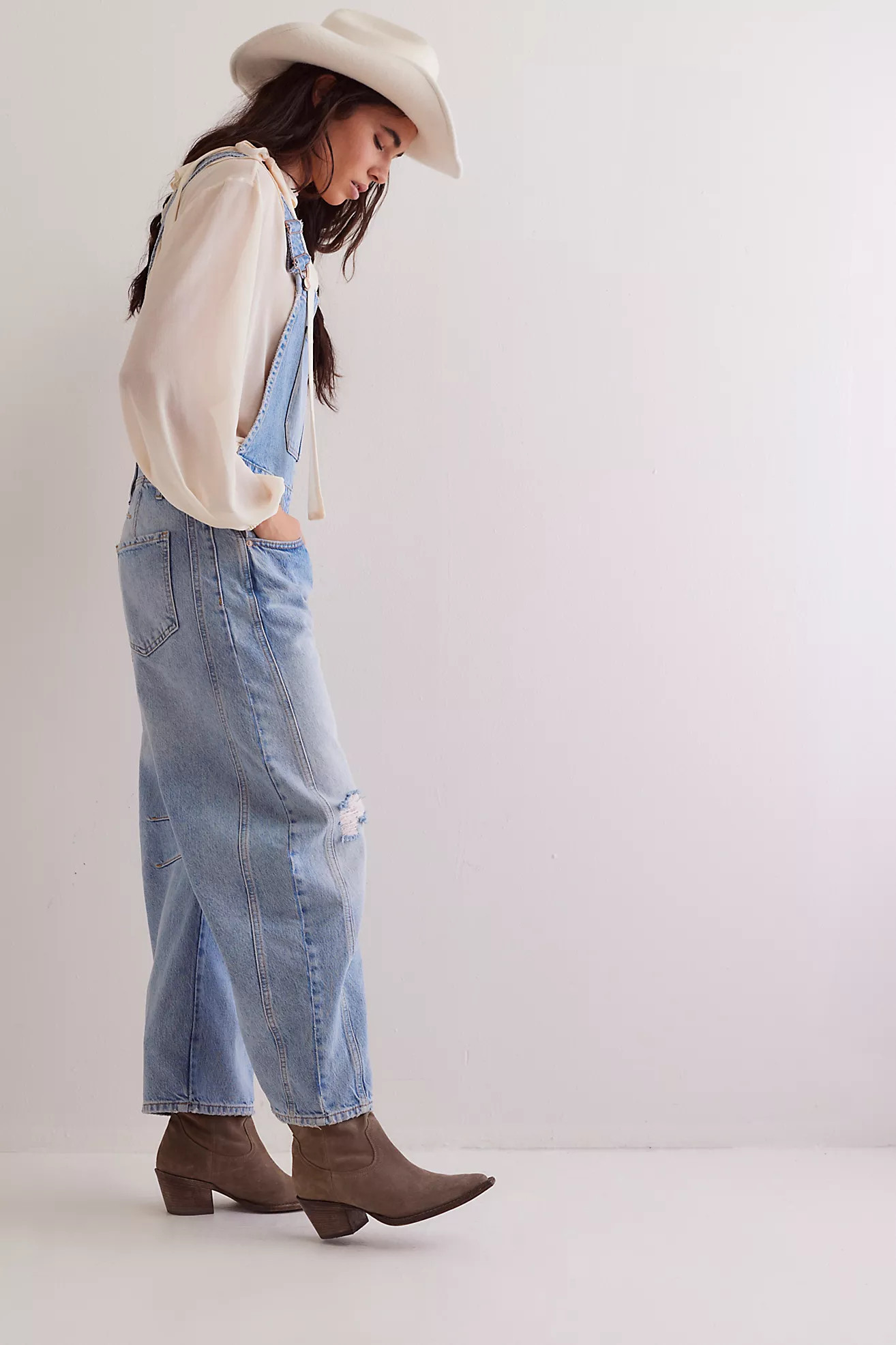 We The Free Good Luck Barrel Overalls | Free People (Global - UK&FR Excluded)
