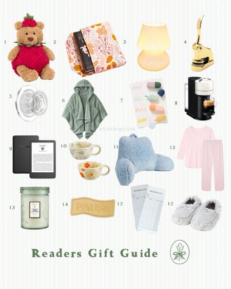 Gift guide for readers 

#LTKGiftGuide