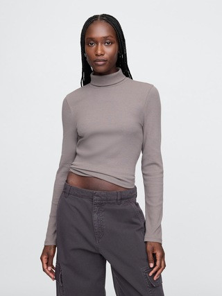 Modern Rib Turtleneck | Gap (US)