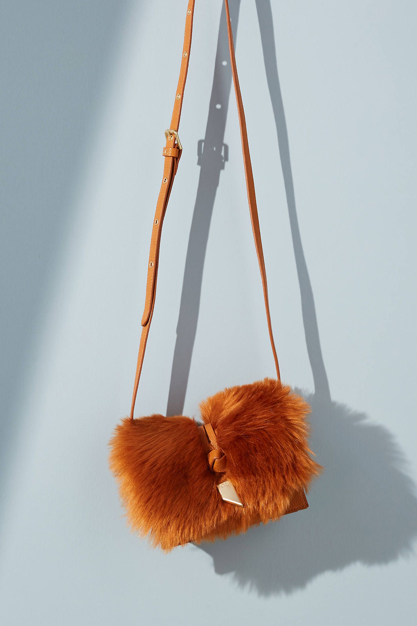 Elaine Faux Fur Clutch | Anthropologie (US)