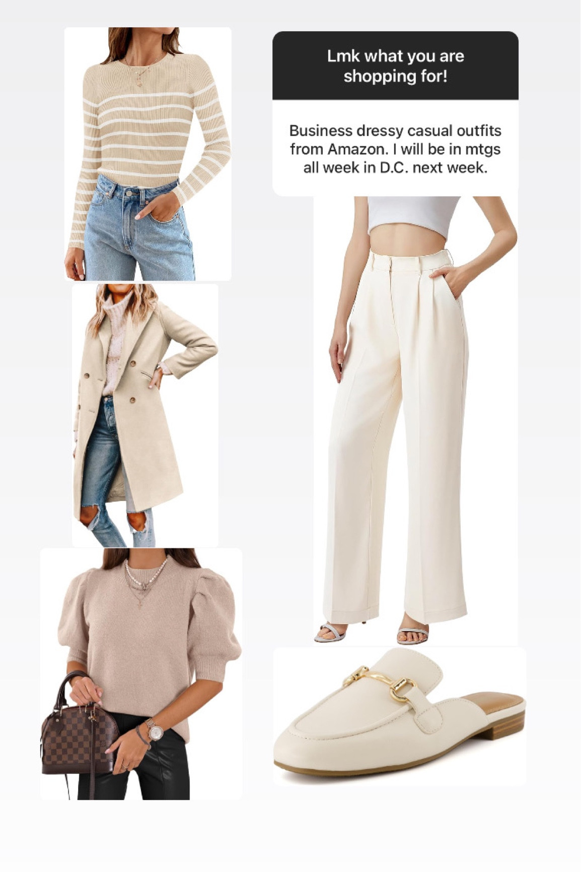 Amazon work outfits 
Business casual 
Work wear 
Work clothes 

#LTKworkwear #LTKfindsunder50 #LTKstyletip