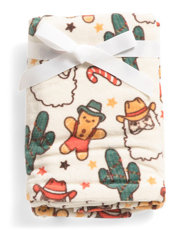 Set Of 2 Western Christmas Hand Towels | TJ Maxx