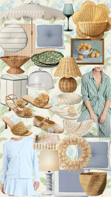 Target Finds! The Spring target finds are so good! I have lots of videos linked on my LTK of all the pieces in person!!! #targetfinds #springfinds #patio #outdoorpillows #outdoorumbrella #tablelamp #wicker #rattan #cakestand #grandmillennial #preppyfinds #targethome #targetfashion #homedecor #springshoes melamine plates, artwork, handbag, front door wreath, outdoor rug, wicker lamp, scalloped lamp, marble tray, candle stand, tennis skirt, tennis cardigan #LTKMostLoved 

 