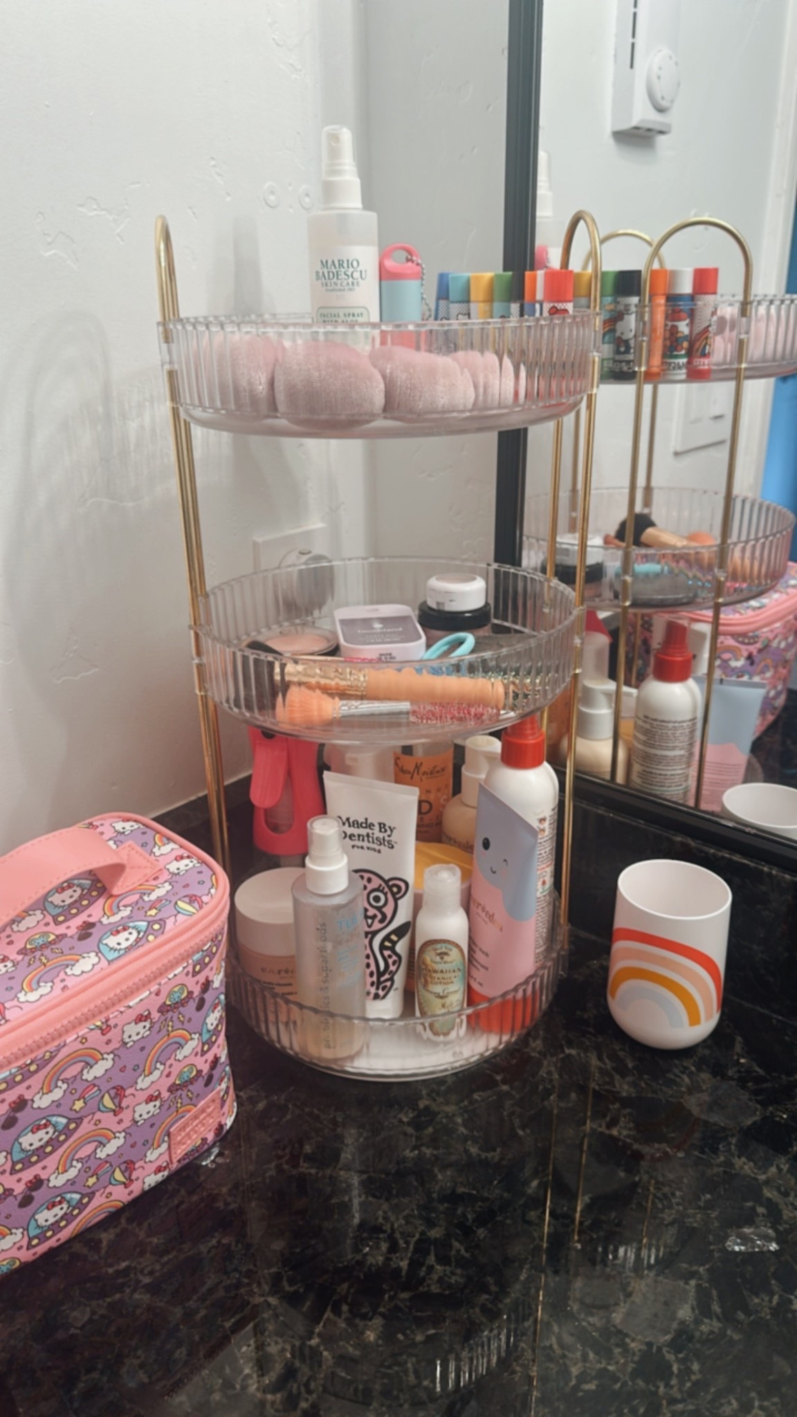 Emma’s toiletries organizer 🩷

#LTKHome #LTKFindsUnder50 #LTKFindsUnder100