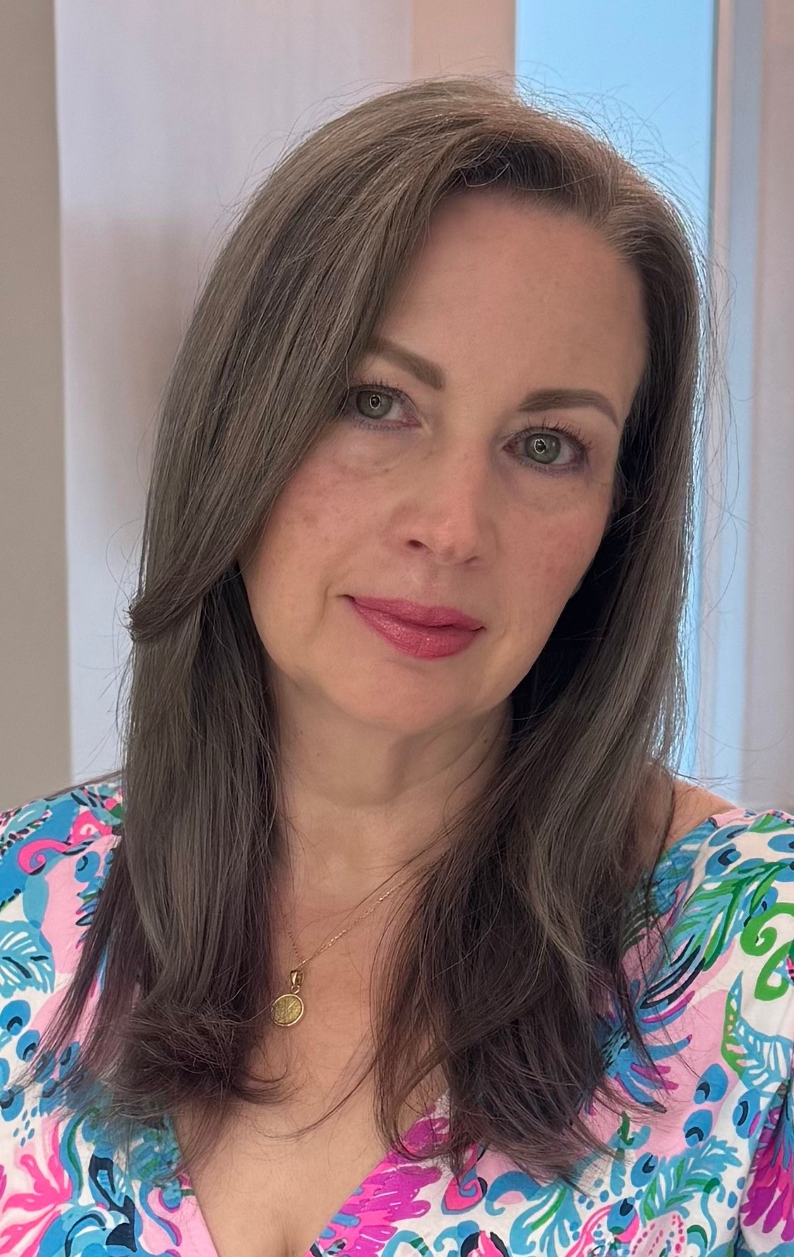 Getting back to your “roots” can be as simple as a hair conditioning mask. This one by IGK does not cover grey, but it will deposit color that eventually washes out over your not-so-grey hair. Pick a shade close to your natural color to put some life into it or try Tokyo Lights for a fun look.

Thrivecausemetics has been my go to makeup for years. I’m wearing my favorite brilliant eye brightener sticks in Stella near the brow bone, Mieko on the lid, and Aylin in the crease, and Betty around the eye to brighten up. Infinity waterproof eyeliner in Talia. Liquid lash mascara in Crystal.
Lip liner in Maureen with Sheer Strength Lip Plumping Peptide Gloss in Marlene. 

#hocspring

#LTKStyleTip #LTKOver40 #LTKBeauty