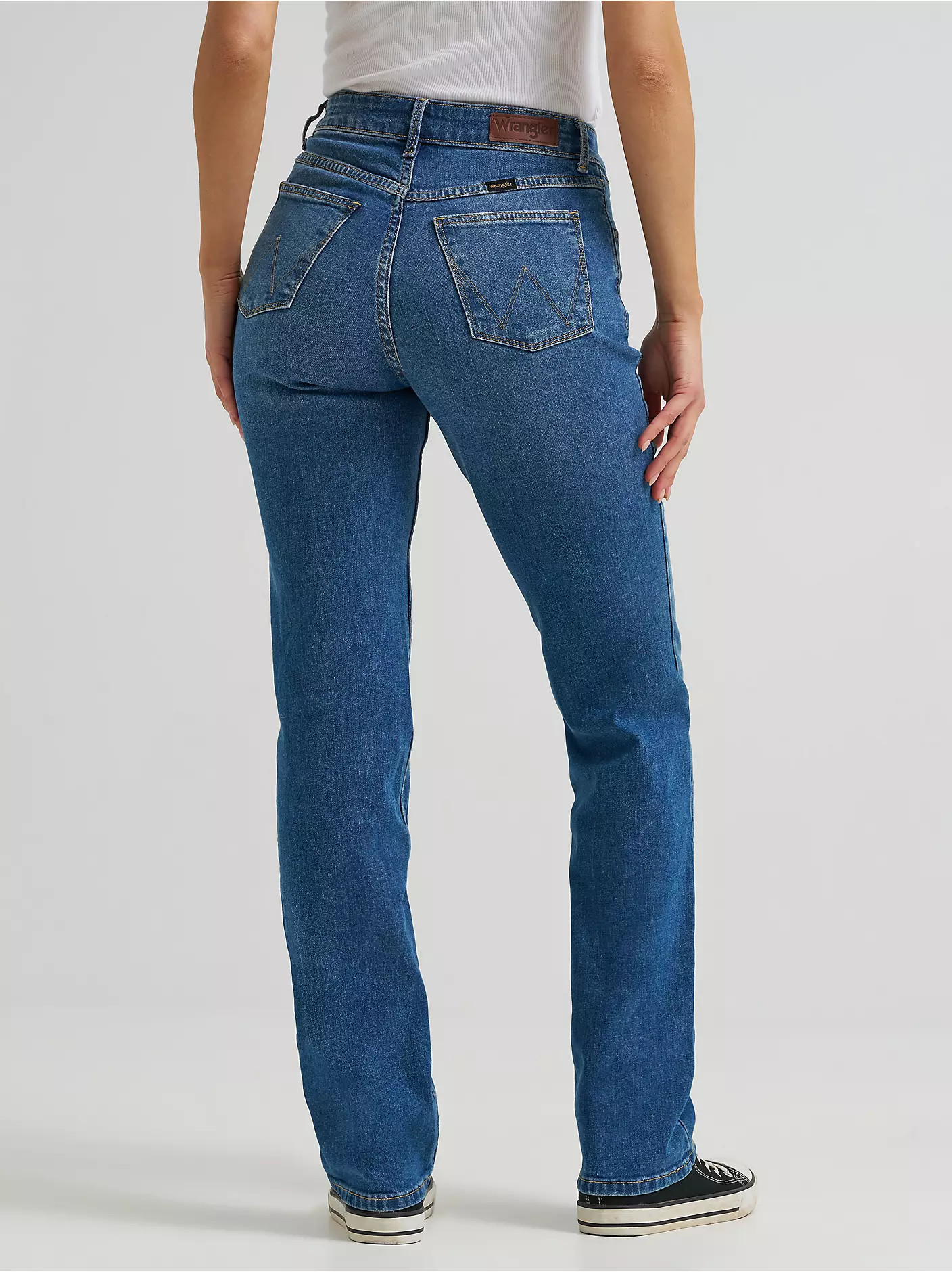 Women's Wrangler® High Rise True Straight Leg Jean | Wrangler