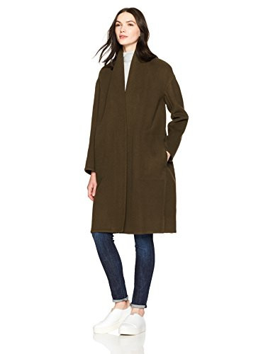 Vince Women's High Collar V-Neck Coat | Amazon (US)