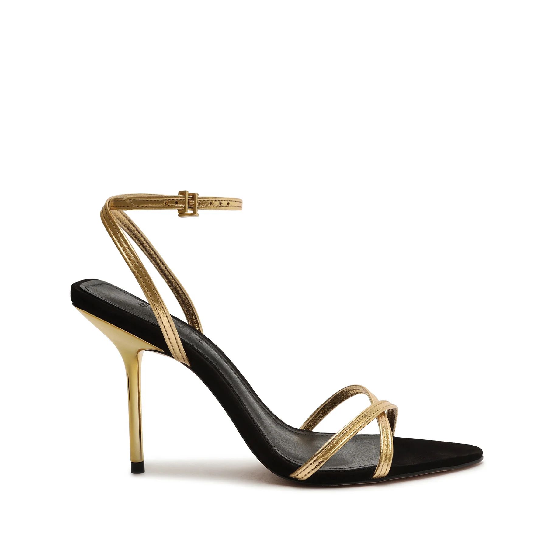 Claudia Metallic Leather Sandal | Schutz Shoes (US)