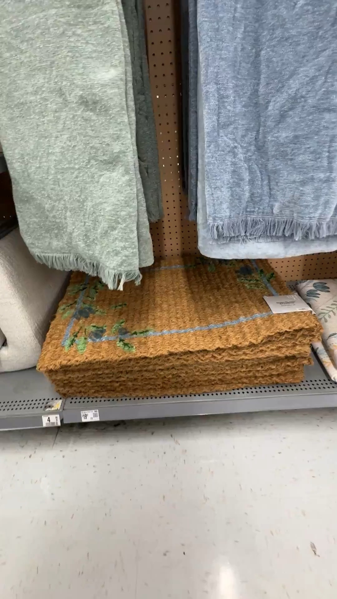 How cute is this under $20 floral door mat from Walmart! 

#LTKHome