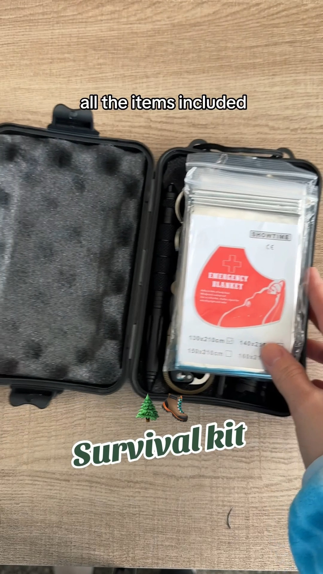 A survival kit is a must have for emergencies! Would be great to keep in your car, camping gear, or hiking backpack!
#outdoors #hiking #camping

#LTKFindsUnder100 #LTKTravel