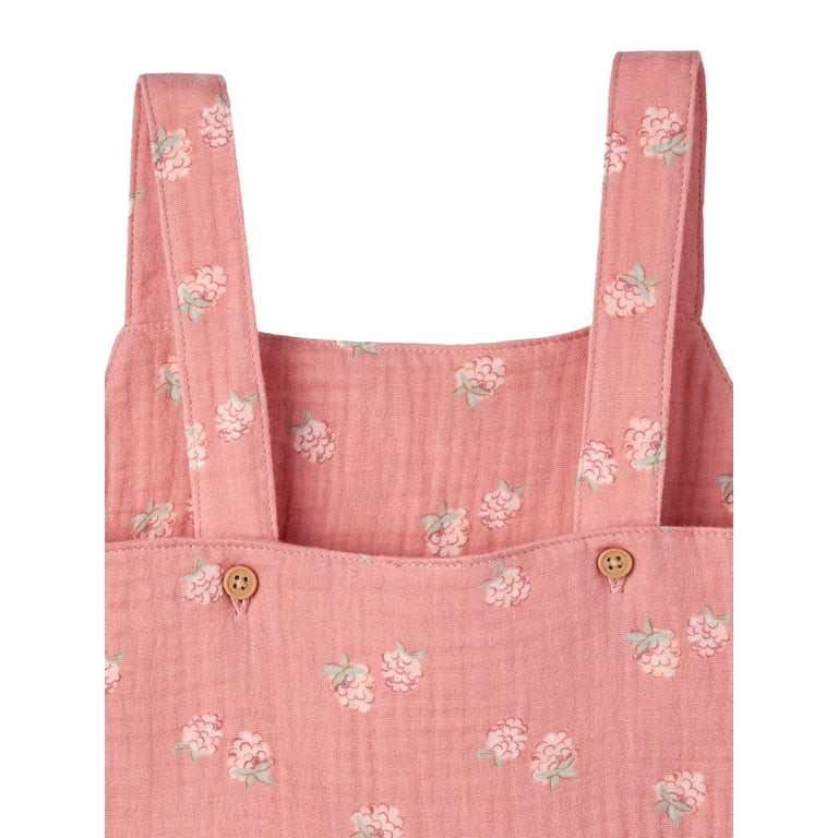 Modern Moments by Gerber Baby and Toddler Girls Tiered Gauze Dress, Sizes 12M-5T - Walmart.com | Walmart (US)