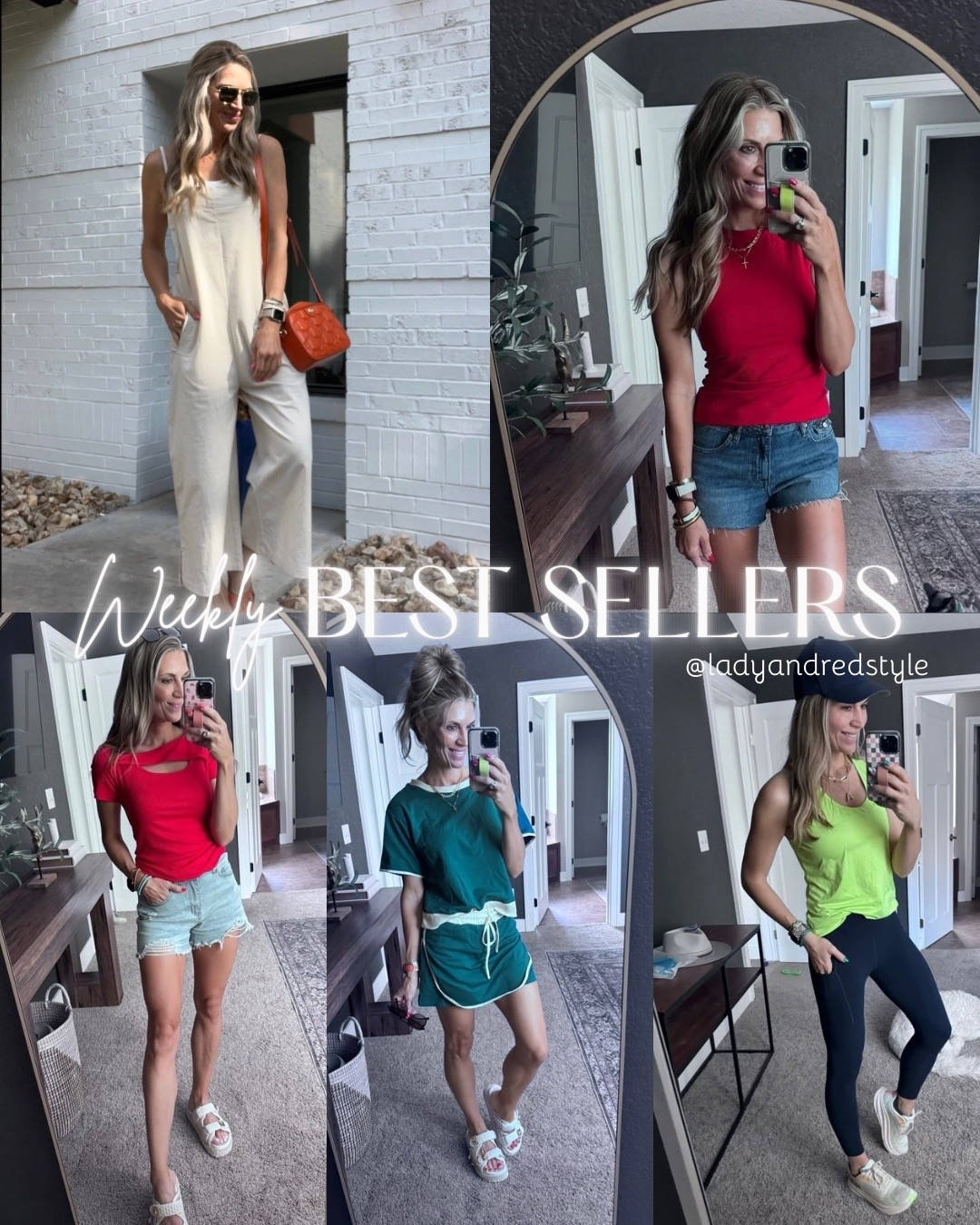 ✨This Week’s Best Sellers✨
You all loved these picks—and I don’t blame you! From the easy neutral jumpsuit to bold pops of color, comfy sets, and activewear you’ll actually want to wear—these pieces are on repeat over here. Most of them are Amazon finds and under $50!

Everything is linked on my LTK so you can shop your favorites easily!
👉 Follow me on LTK: @ladyandredstyle

#LTKBestSellers #AmazonFinds #AffordableFashion #EverydayStyle #SummerOutfits #ActivewearStyle #LTKUnder50 #WeekendStyle #CasualLook #EasyOutfits #AmazonStyle #LTKfashion #LTKshop #MomStyle #LTKRoundup #LadyandRed #Iowa