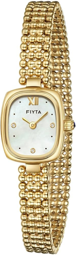 Gold Watches for Women Vintage Ladies Wrist Watches Stainless Steel Dainty Small Gold Watch with ... | Amazon (US)