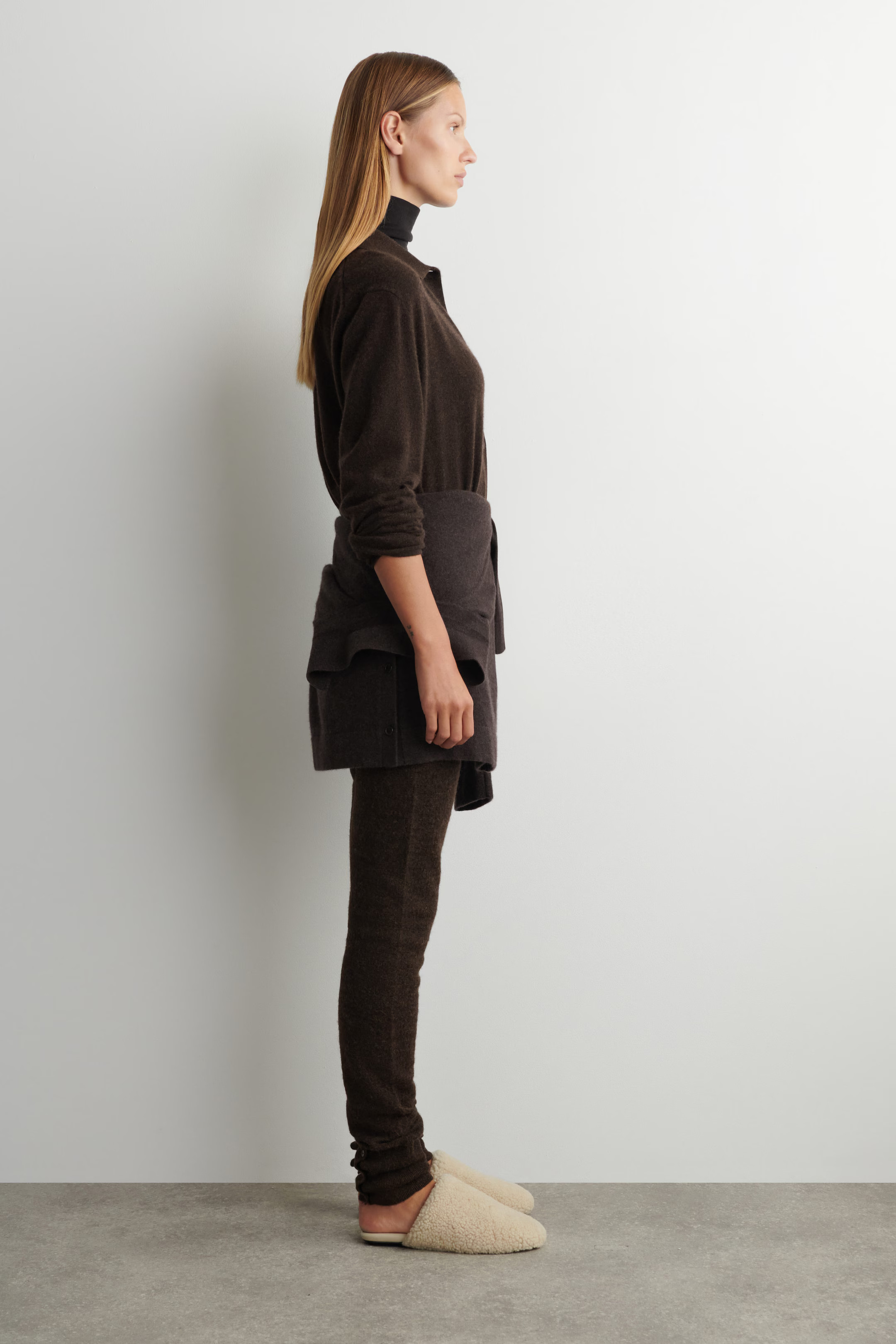 SHEARLING MULES - WHITE | COS GB | COS UK