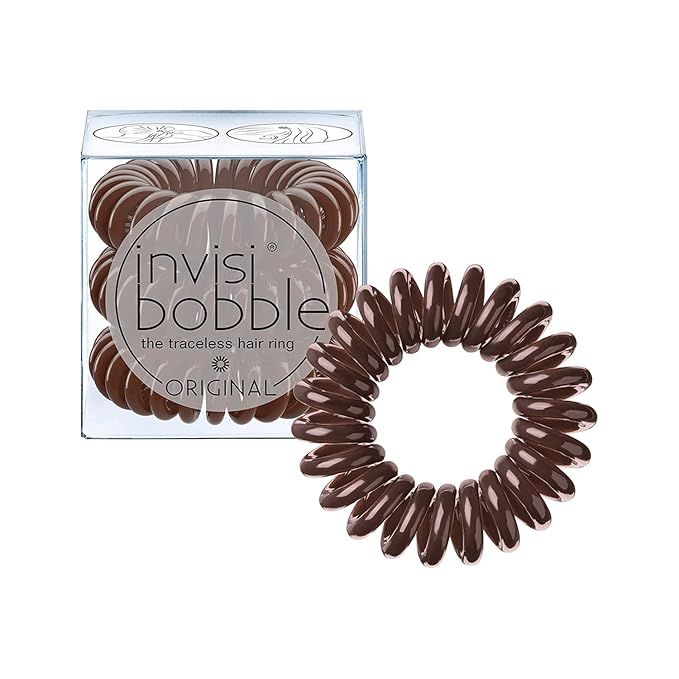 invisibobble Original Traceless Spiral Hair Ties With Strong Grip, Non-Soaking, Hair Accessories ... | Amazon (US)