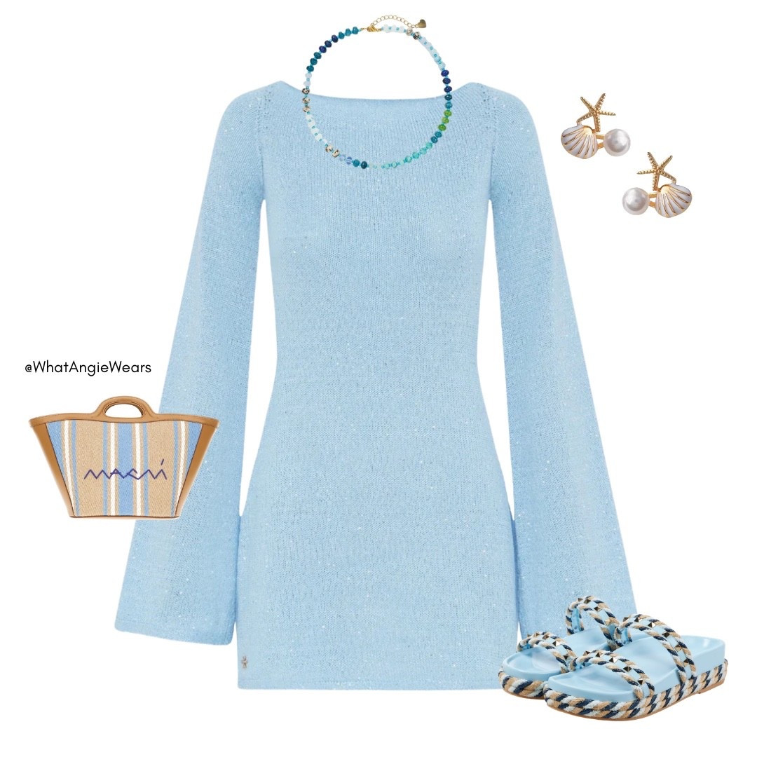 This is the kind of spring break look that works from brunch to sunset by the water 🩵
L 
#SpringBreakStyle #CoastalChic #VacationOutfit #ResortWear #BeachToBrunch

#LTKootd #LTKgrwm #LTKTravel