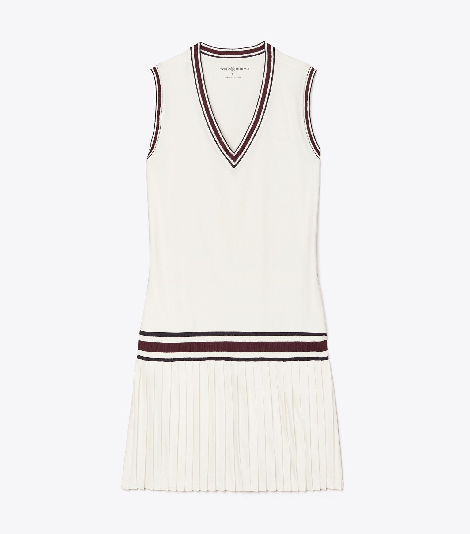 PERFORMANCE V-NECK TENNIS DRESS | Tory Burch (US)