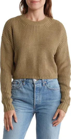 Elodie Crewneck Cropped Sweater | Nordstromrack | Nordstrom Rack