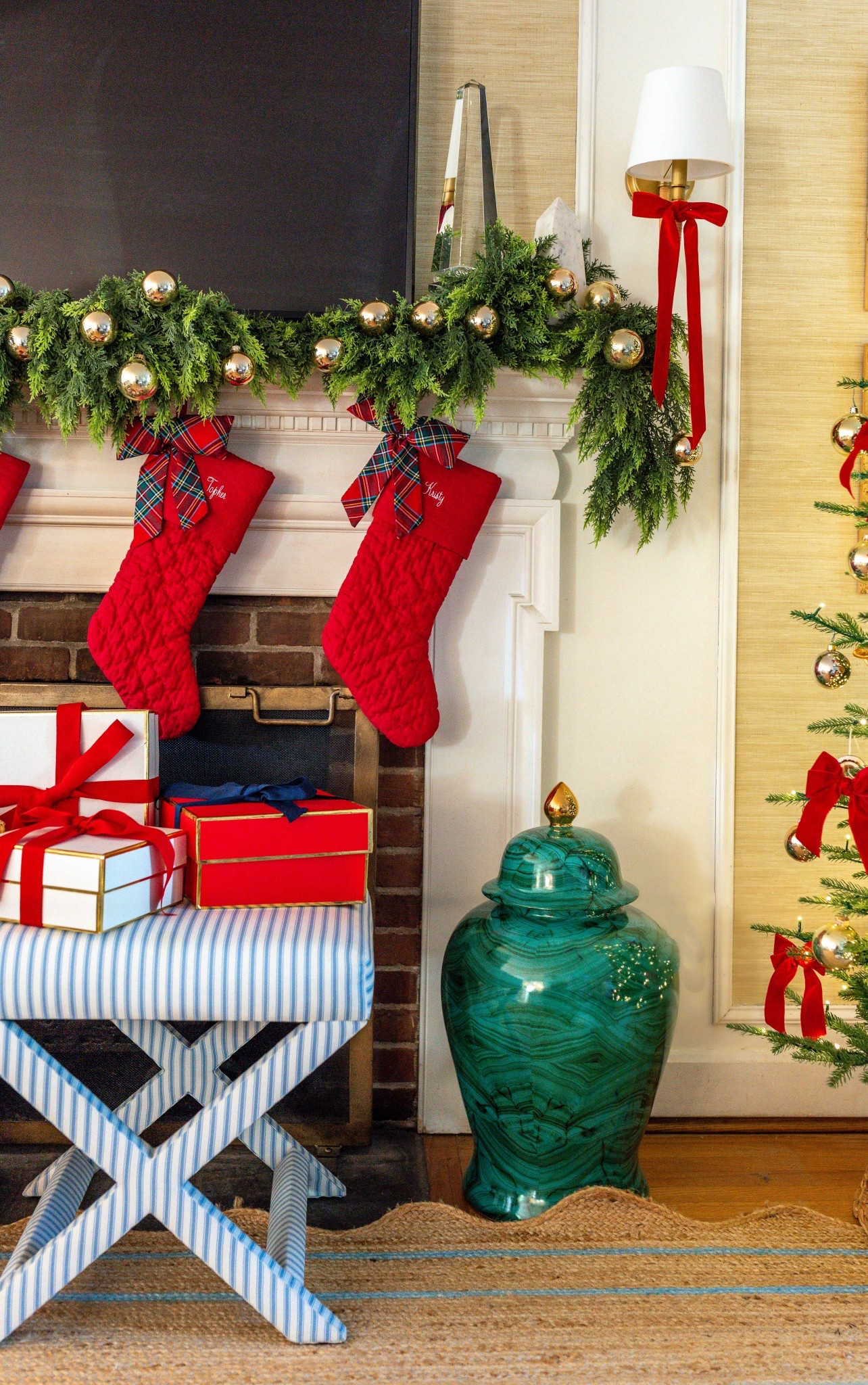 These red quilted stockings are a great price and can be personalized.

#LTKHome #LTKHoliday #LTKGiftGuide