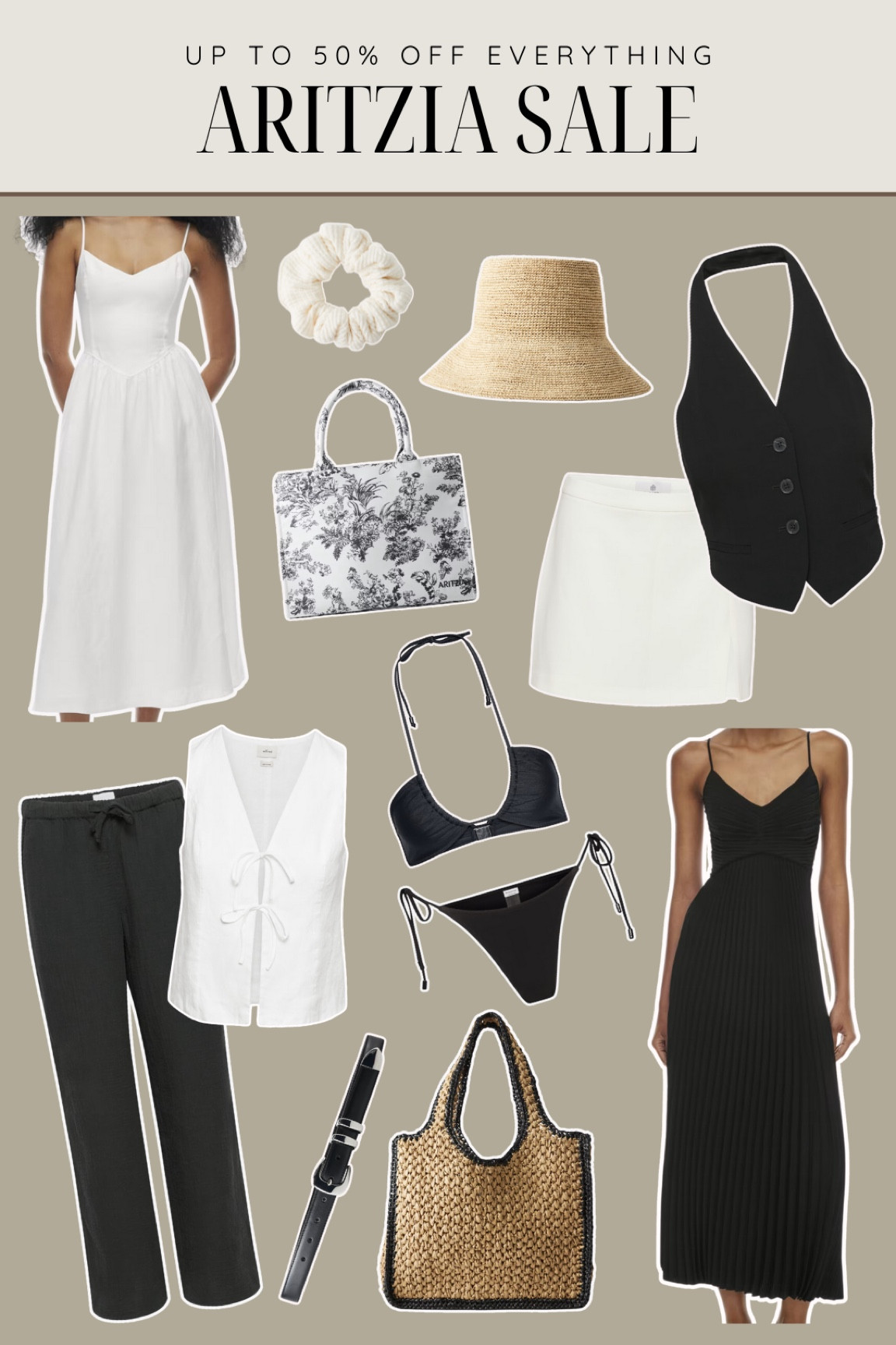 Aritzia sale! 50% off almost everything!


Neutral, July 4, fourth of July sale, coastal, chic, shoes, purse, beach bag, tote, swimsuit, swimwear, whicker bucket hat, white dress, summer dress, summer outfit, black dress, long dress, maxi dress, linen pants, beach look

#LTKSummerSales #LTKSaleAlert #LTKStyleTip