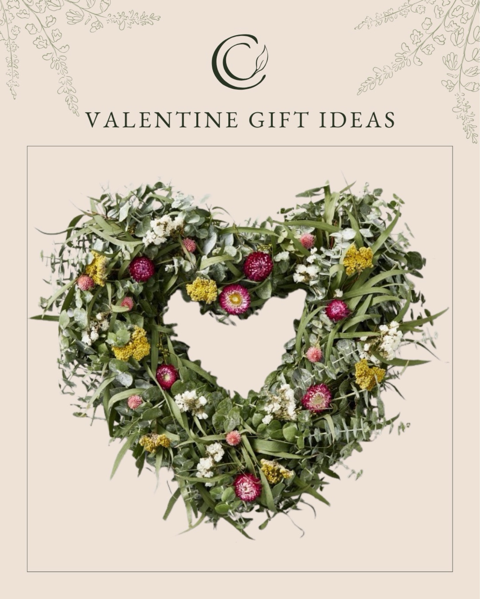 Send your Valentine fresh flowers to hang on a door or mirror!

#LTKhome #LTKSeasonal #LTKGiftGuide