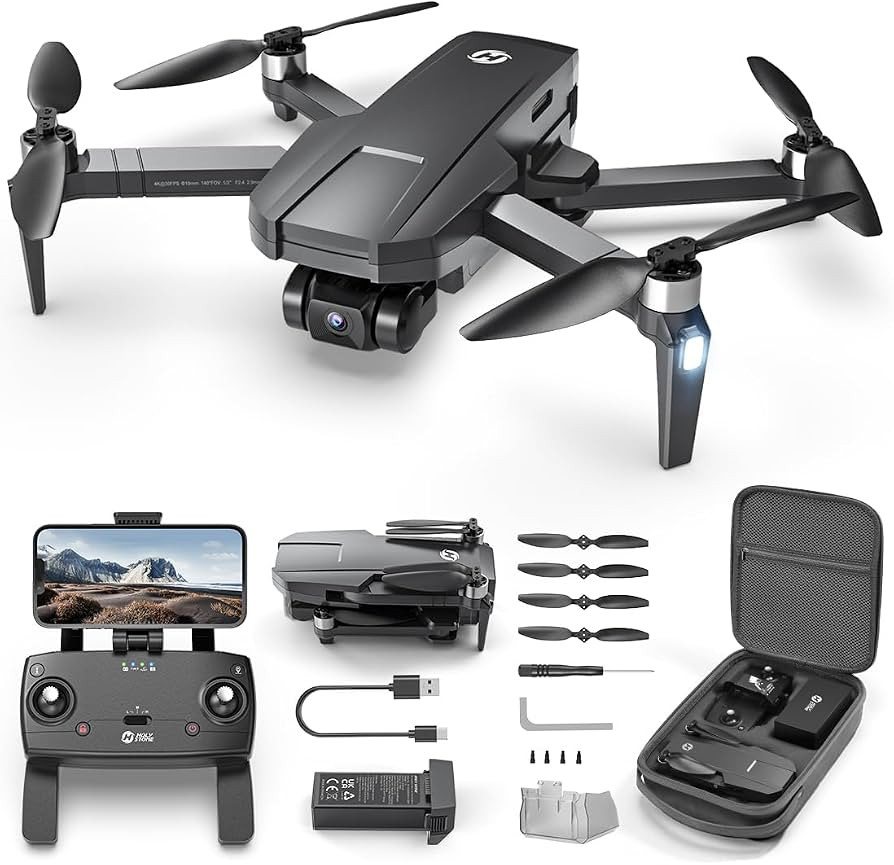 Holy Stone HS720R 3 Axis Gimbal GPS Drones with Camera for Adults 4K EIS; FPV RC Drone, Foldable ... | Amazon (US)
