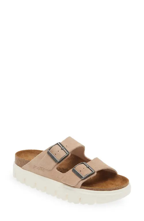 Birkenstock Arizona Chunky Slide Sandal in Warm Sand at Nordstrom, Size 10-10.5Us | Nordstrom