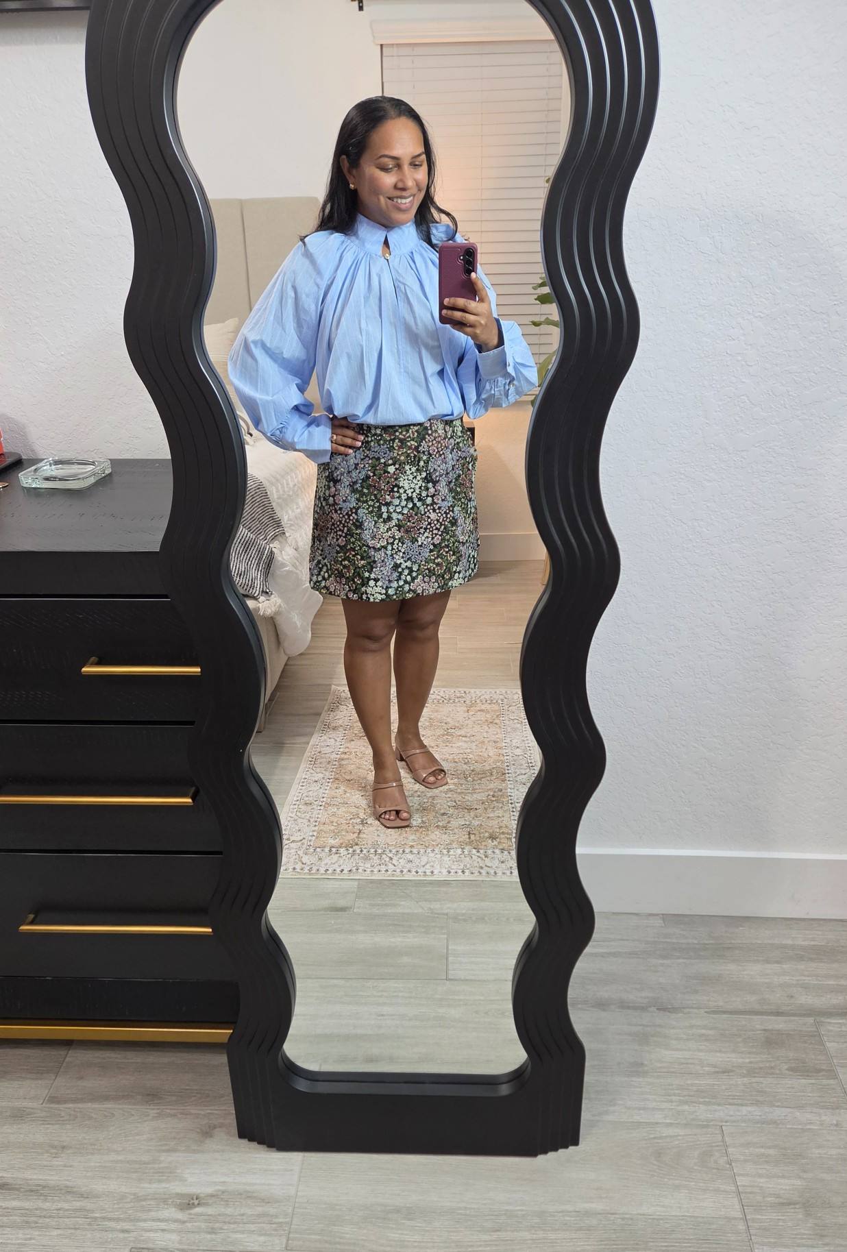 Cape shaped top! Wearing Wearing Medium but needed to size down! 

#LTKootd #LTKOver40