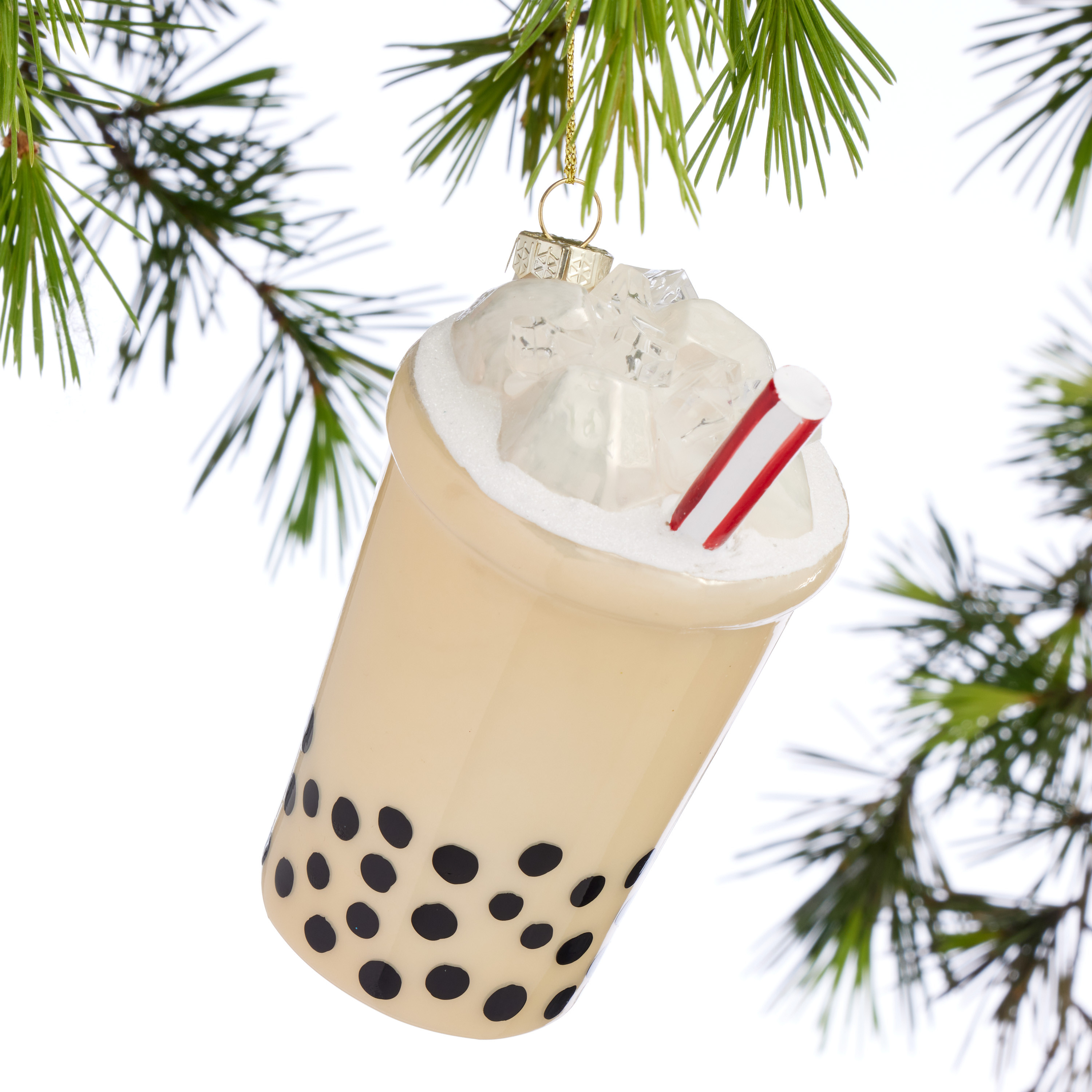 Glass Boba Tea Ornament | World Market