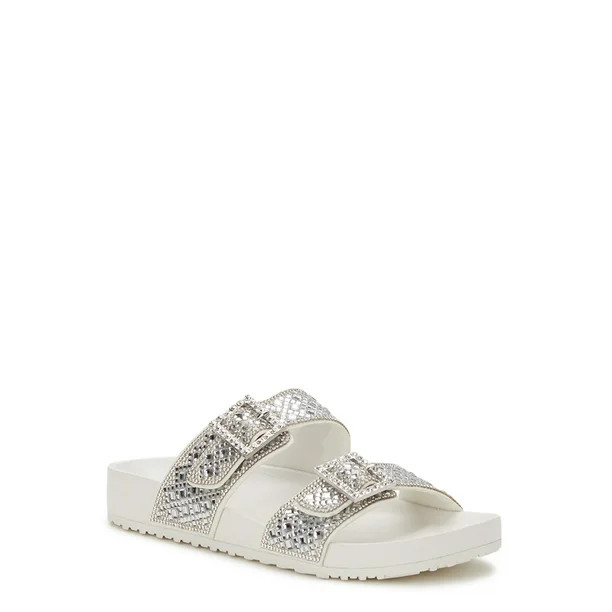 Madden NYC Women's Embellished Footbed Sandals | Walmart (US)