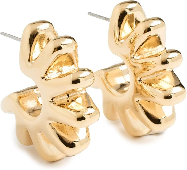 Brinker + Eliza Women's Gear Hoops | Amazon (US)