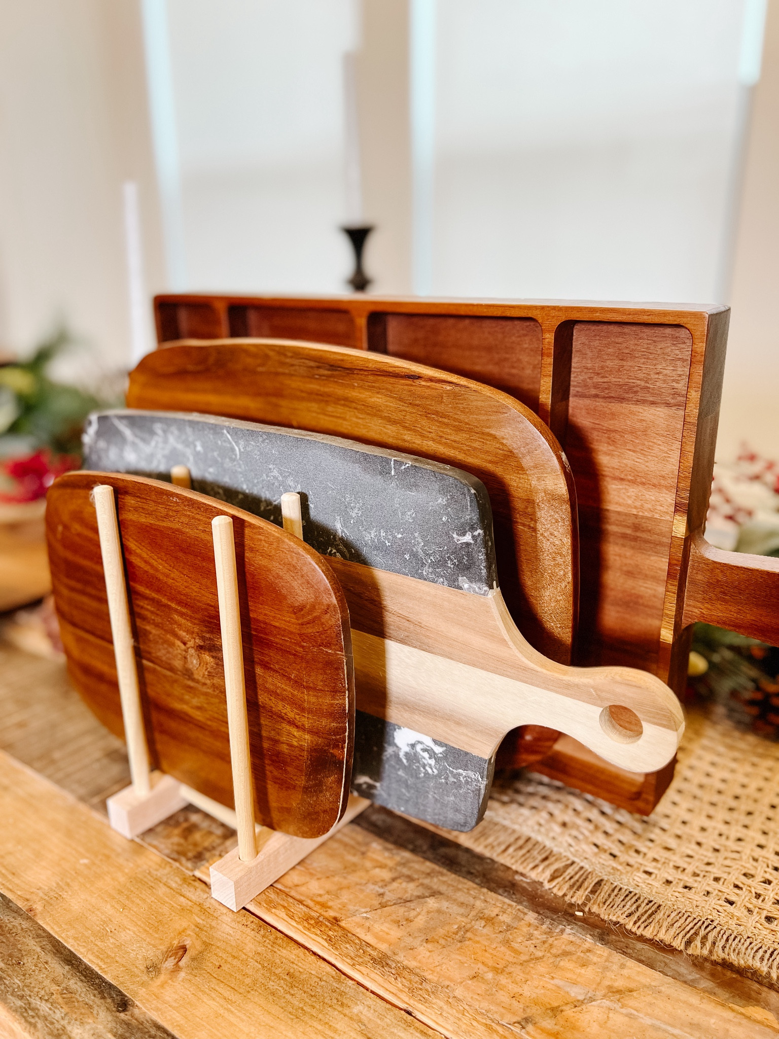 The perfect organizer for all of your serving dishes, platters, books, cutting boards. The organizing capabilities are endless...

#LTKHoliday #LTKHome #LTKSeasonal