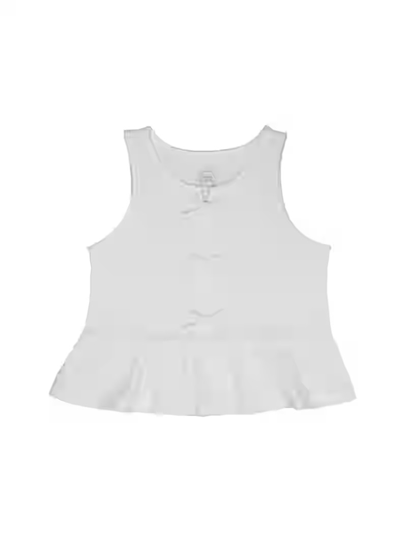 Wonder Nation Girls Bow Front Tank, Sizes 4-18 & Plus | Walmart (US)