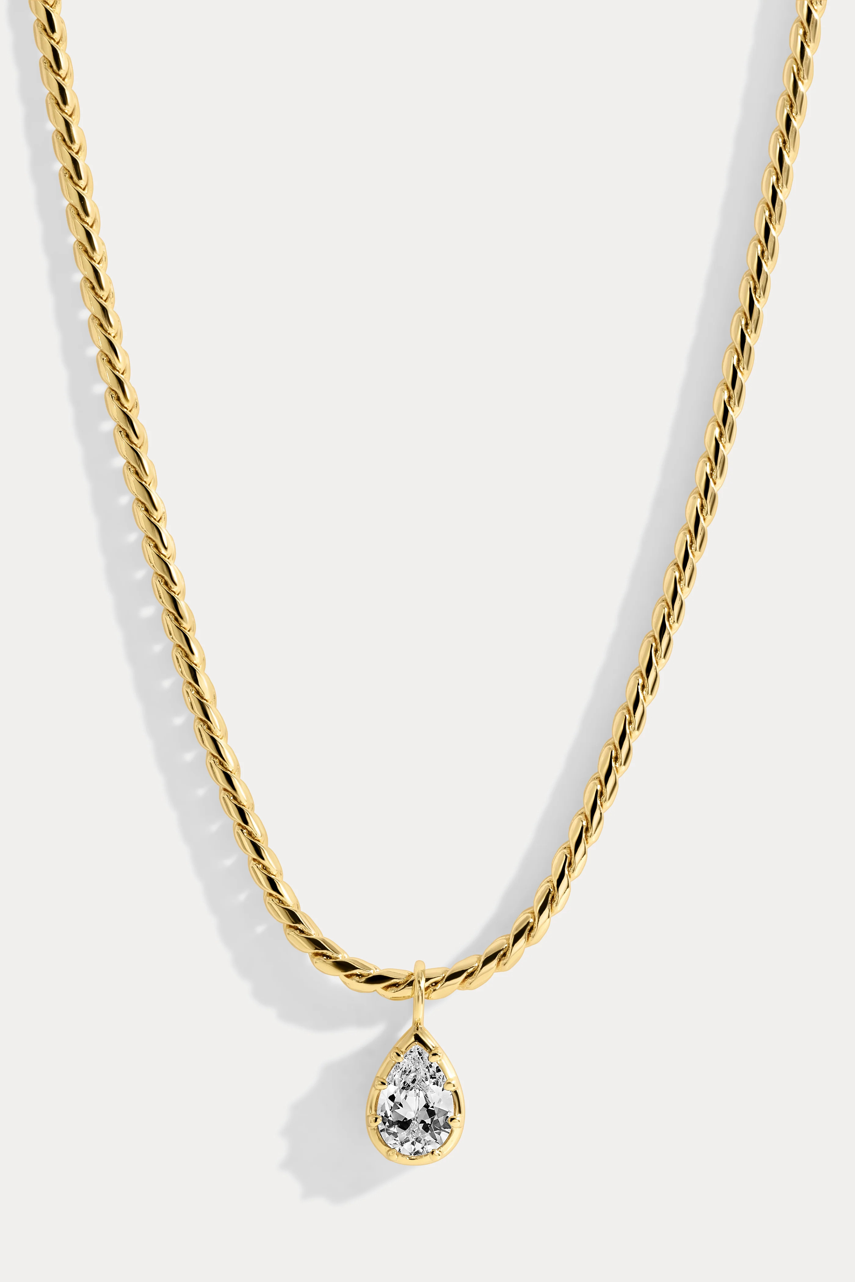 Bruna Pear Necklace | Lili Claspe