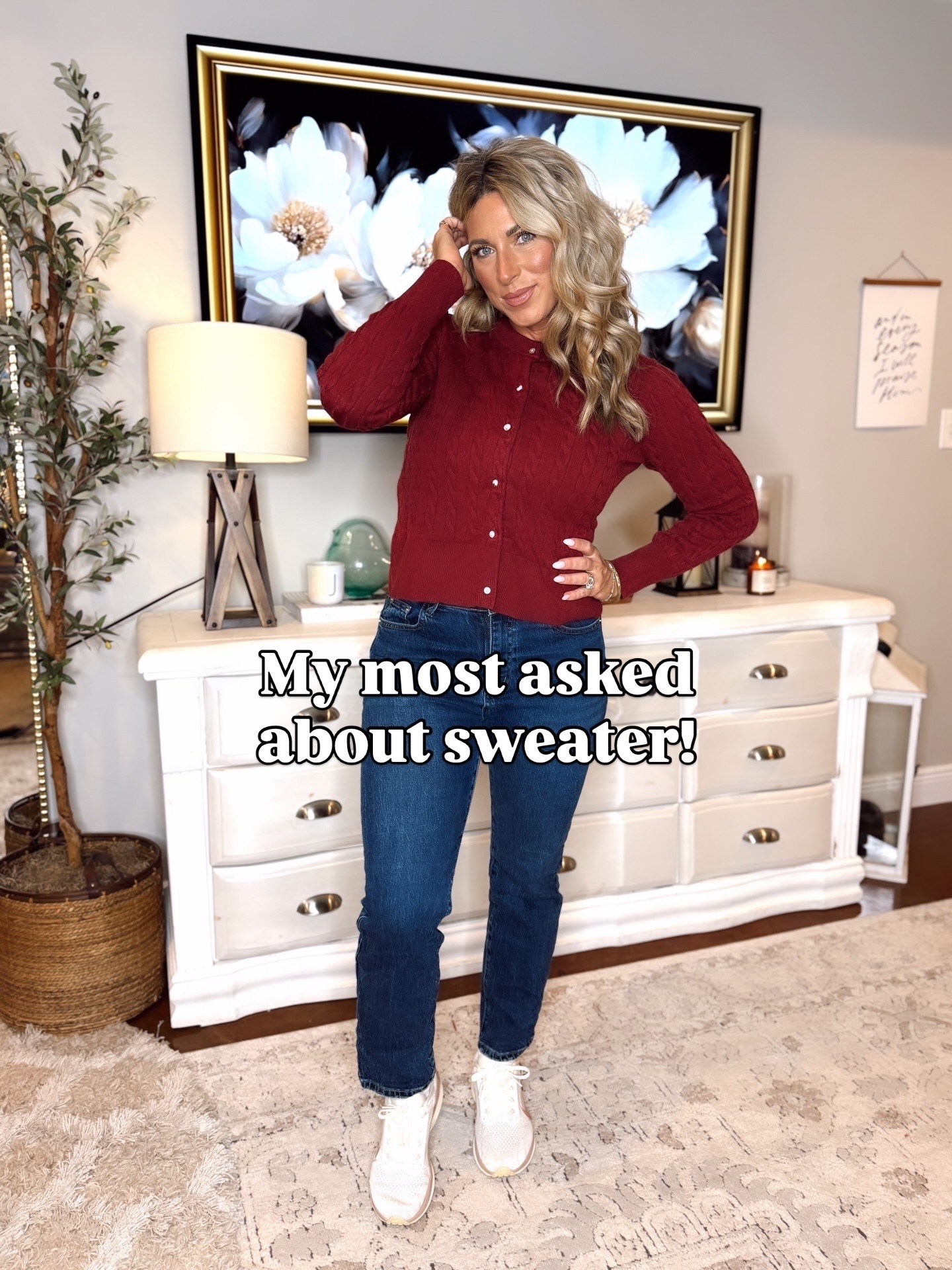 This cableknit cardigan is giving expensive! Amazon fashion finds 

#LTKValentine #LTKgrwm #LTKootd