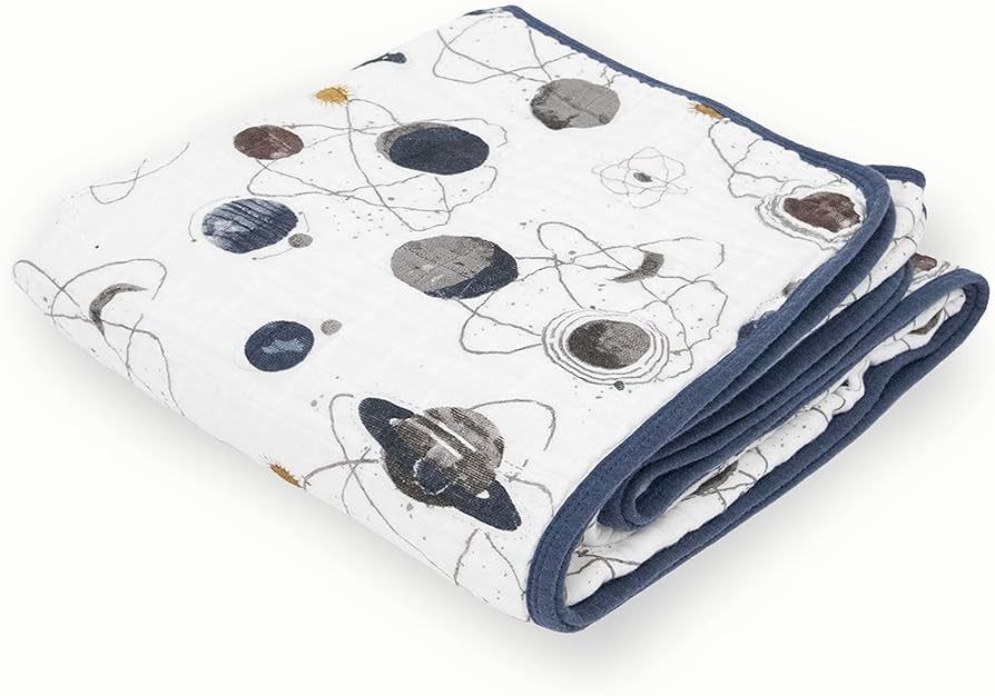 Little Unicorn – Planetary Cotton Muslin Quilt Blanket | 100% Cotton | Super Soft | Babies and ... | Amazon (US)